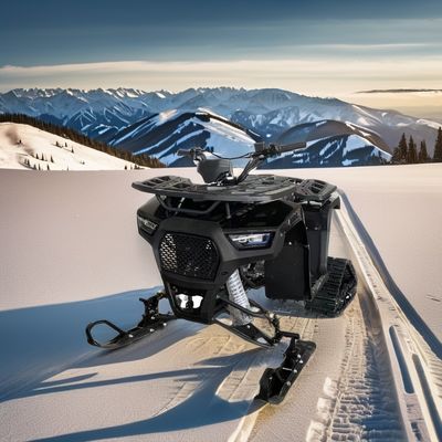 Мини-снежные мотоциклы 125cc 150cc Снежные мотоциклы с электрическим стартом и цепной трансмиссией