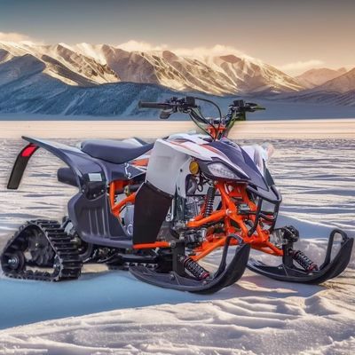 125cc Снежный мотоцикл Мотоцикл с электрическим двигателем