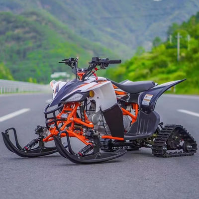 125cc Снежный мотоцикл с двигателем ATV Снежный велосипед с электрическим стартом и колесами / треком