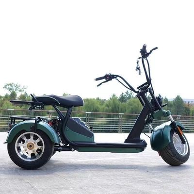 Unisex 2000w Citycoco электрический скутер с 3 колесами и 60-80 км дальности за зарядку
