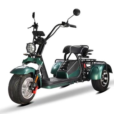 Unisex 2000w Citycoco электрический скутер с 3 колесами и 60-80 км дальности за зарядку