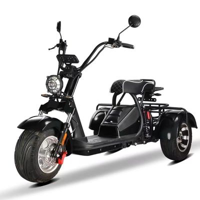 Unisex 2000w Citycoco электрический скутер с 3 колесами и 60-80 км дальности за зарядку