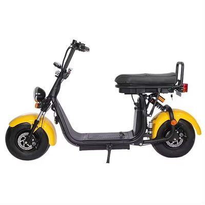Электрическая жировая шина Citycoco Scooter 1500w Мотоциклетный вертолет с максимальной скоростью 41-50 км/ч