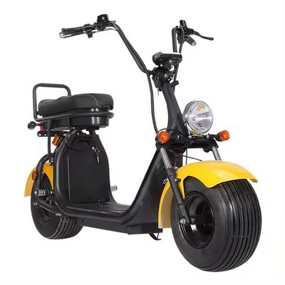 Электрическая жировая шина Citycoco Scooter 1500w Мотоциклетный вертолет с максимальной скоростью 41-50 км/ч