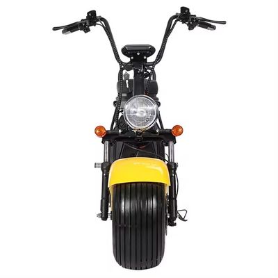 Электрическая жировая шина Citycoco Scooter 1500w Мотоциклетный вертолет с максимальной скоростью 41-50 км/ч