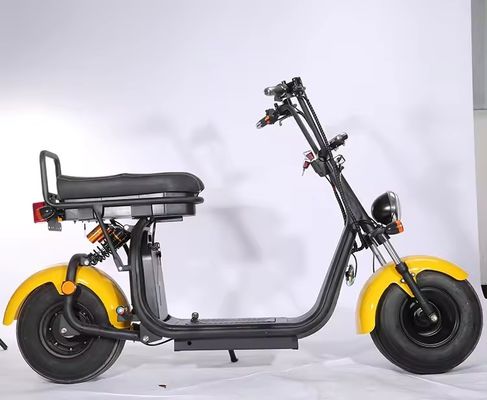 Электрическая жировая шина Citycoco Scooter 1500w Мотоциклетный вертолет с максимальной скоростью 41-50 км/ч