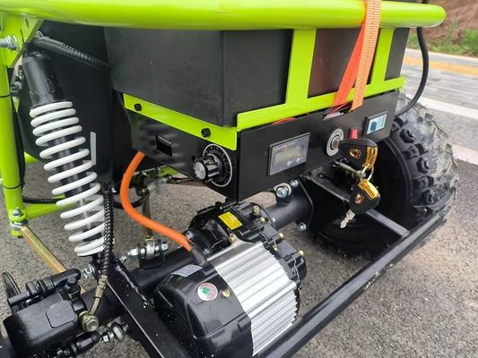 Скорость 1000 Вт вальтового привода Go Kart с двойным гидравлическим дисковым тормозом и регулируемым сиденьем