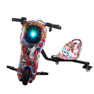 Стальная рама Aotong Electric Drift Trike 360 езда на трех колесах для детей езда на игрушечном трехколесном велосипеде