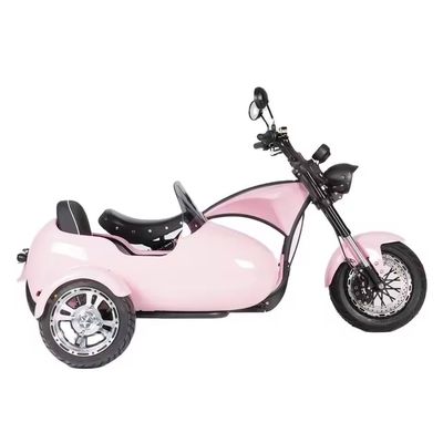 Электрический мотоцикл с коляской 1000W-3000W 60-80 км Дальность 41-50 км/ч Максимальная скорость