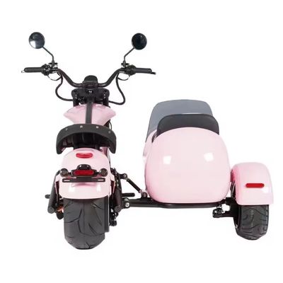 Электрический мотоцикл с коляской 1000W-3000W 60-80 км Дальность 41-50 км/ч Максимальная скорость
