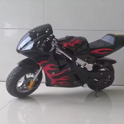 Мотор Aotong 49CC 2-тактный Мото Детские карманные велосипеды Цвета на заказ Поддерживаемые тормозные диски