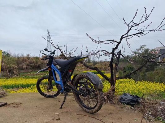 Электрические горные эндуро-велосипеды E-Bike Dirt Ebike 72V 20ah Батарея с высокой скоростью 80 км / ч