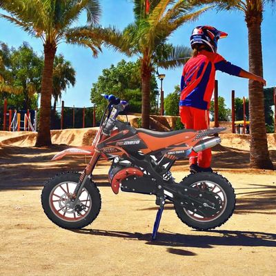 Пит-байк 49cc Дерт-байки с поддерживаемыми цветами и тормозом DISC