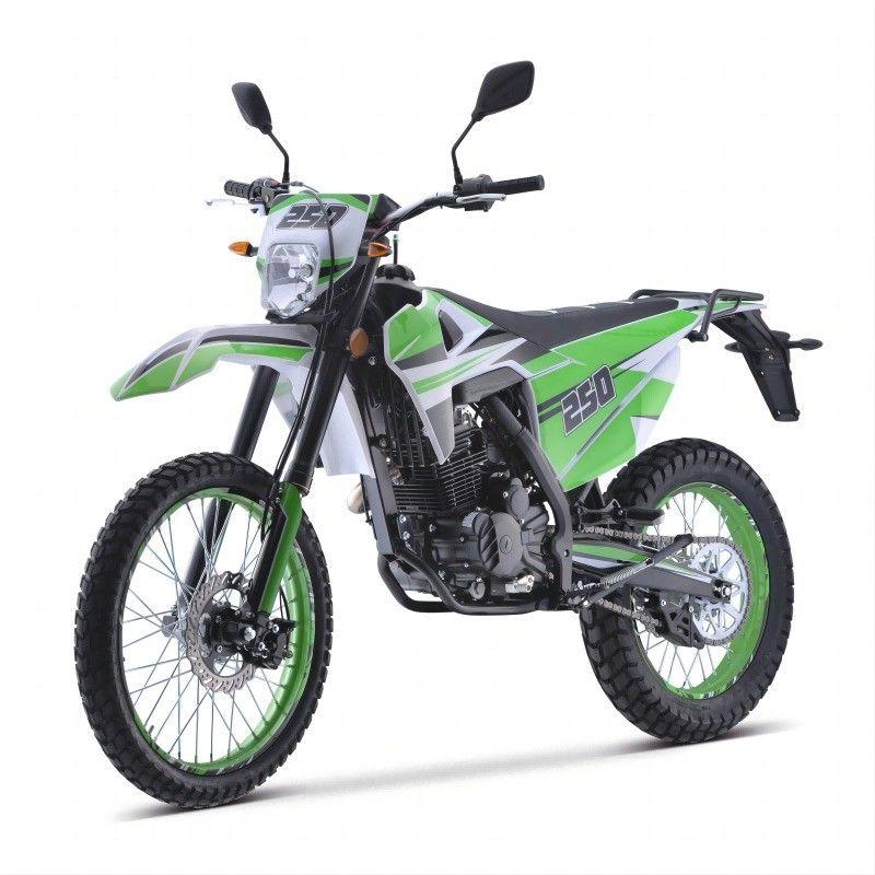 Настраиваемый поддерживаемый 250cc Dirt Bike Motocross с электрическим стартом и индивидуальными цветами