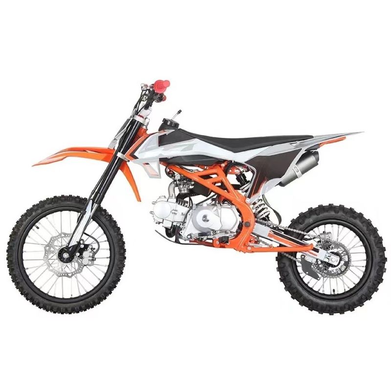 DISC тормоз 4-тактный бензиновый двигатель Pit Bike для взрослых Электрический старт 125cc грязные велосипеды