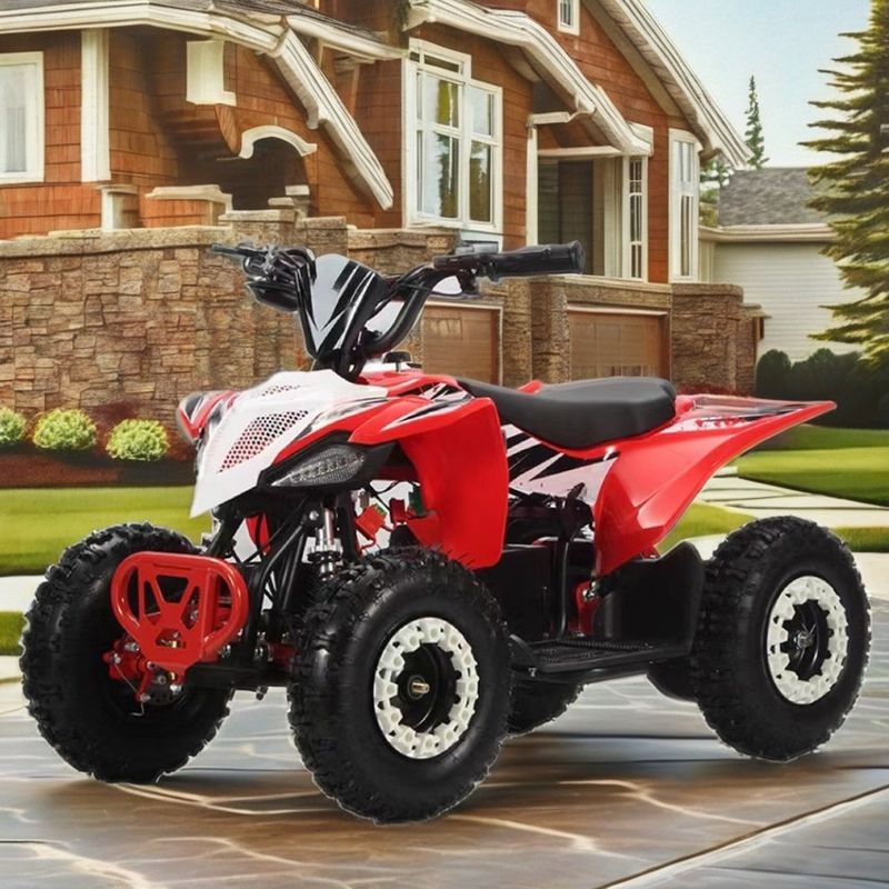 36В Детский квадроцикл Электрический 1000w Atv 125cc 6дюймовый Автоматический квадроцикл для детей 2WD