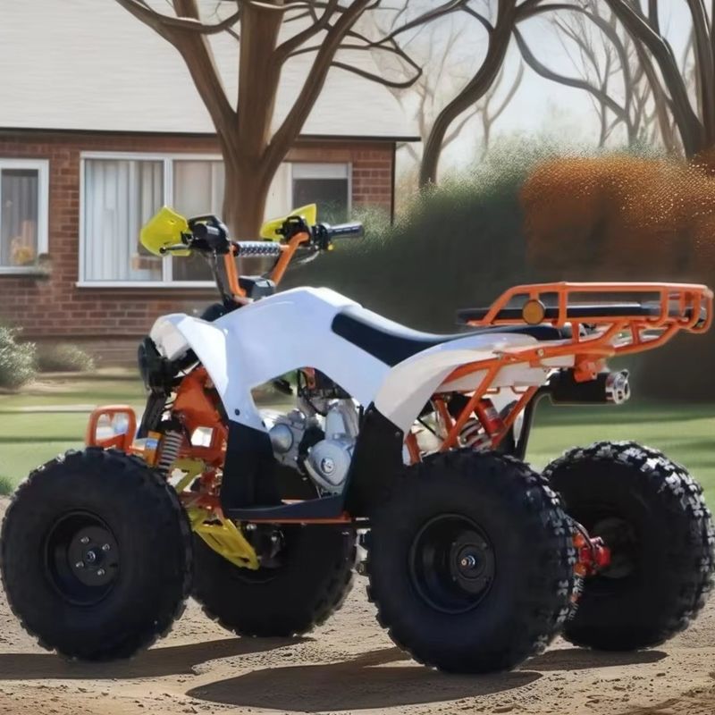 110cc 4x4 Electric Gas Kids ATV Quad Мотоцикл Куатримото 125cc Автоматический Четырехколесный